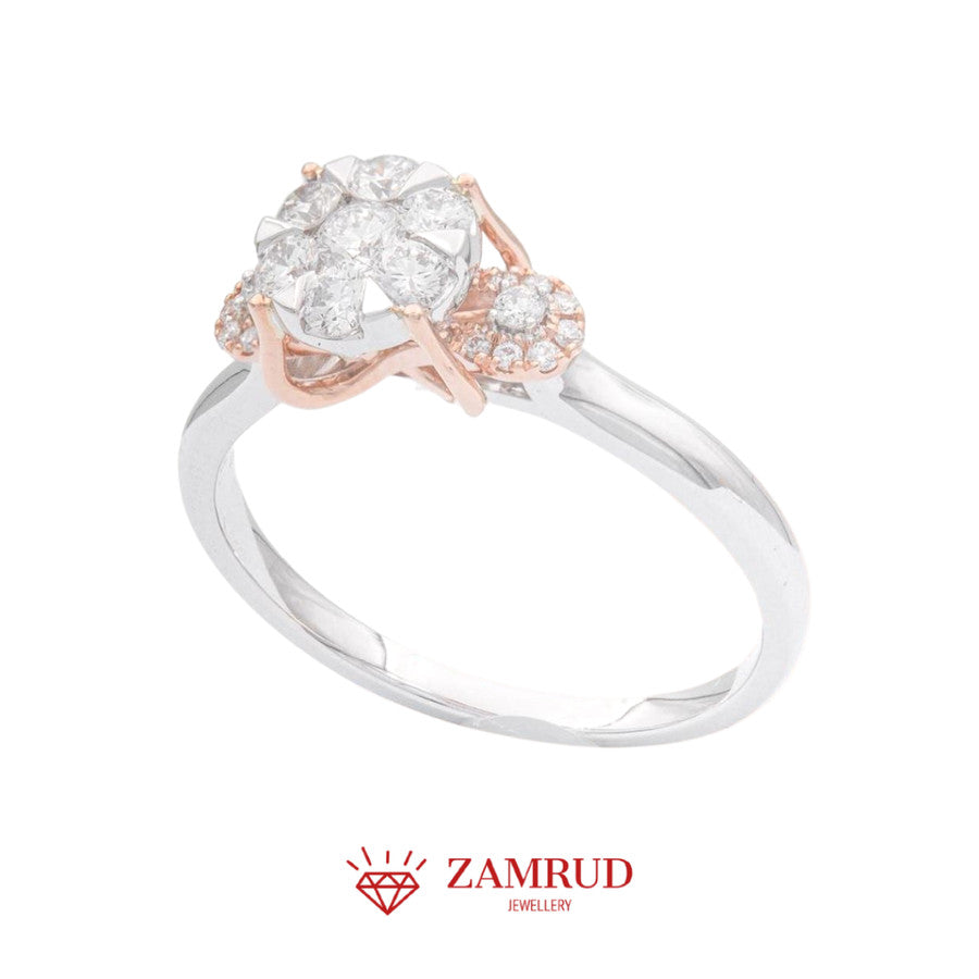 Cincin Berlian 28325 LR Zamrud Jewellery