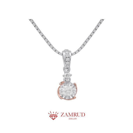 Liontin Berlian Solitaire 10016 PD Zamrud Jewellery