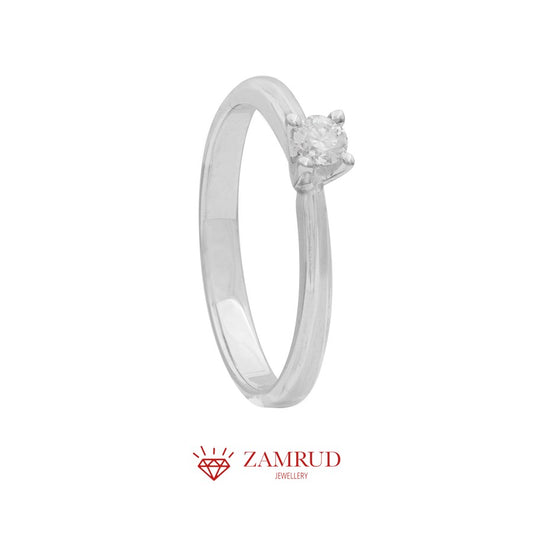 Cincin Berlian Solitaire 3940 LR Zamrud Jewellery