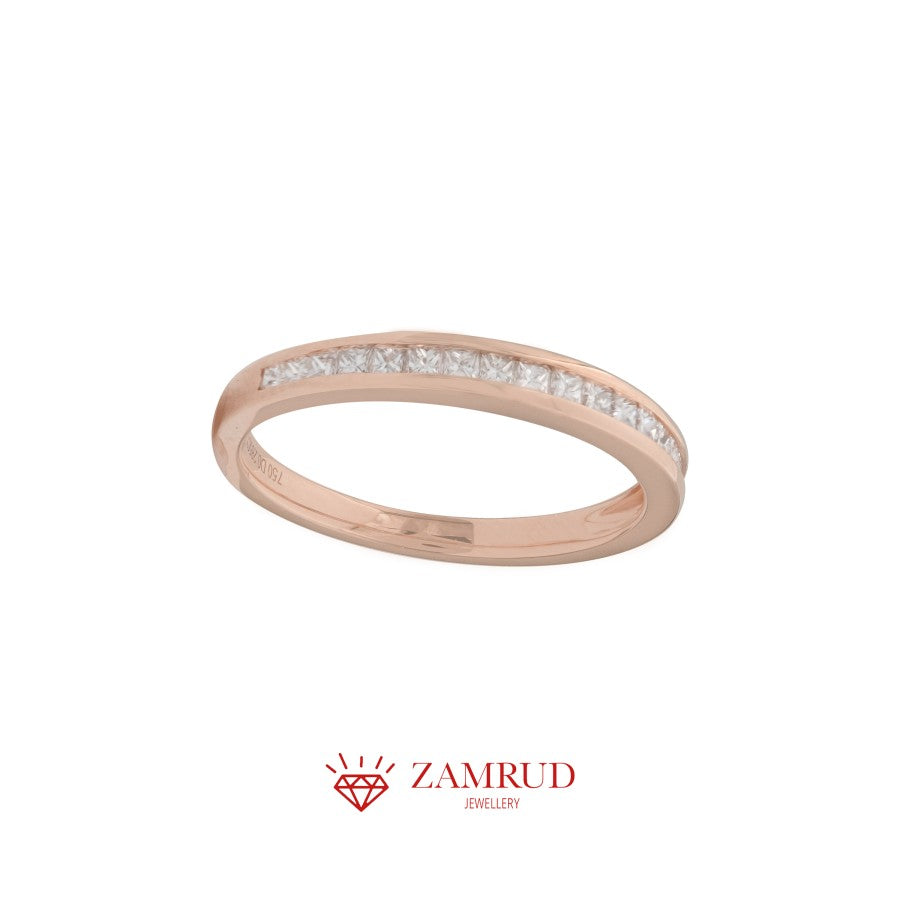 Cincin Berlian Listring Princess 27120 LR Zamrud Jewellery