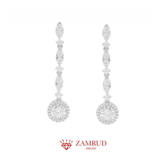 Anting Berlian Solitaire 29049 ER Zamrud Jewellery
