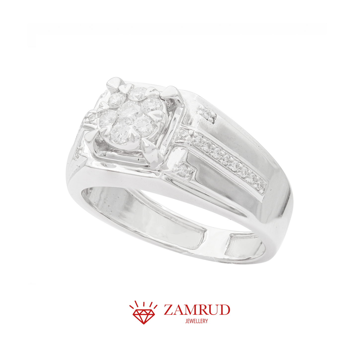 Cincin Berlian Pria 32124 MR Zamrud Jewellery