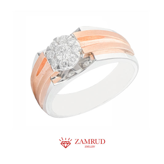 Cincin Berlian Pria 9638 MR Zamrud Jewellery