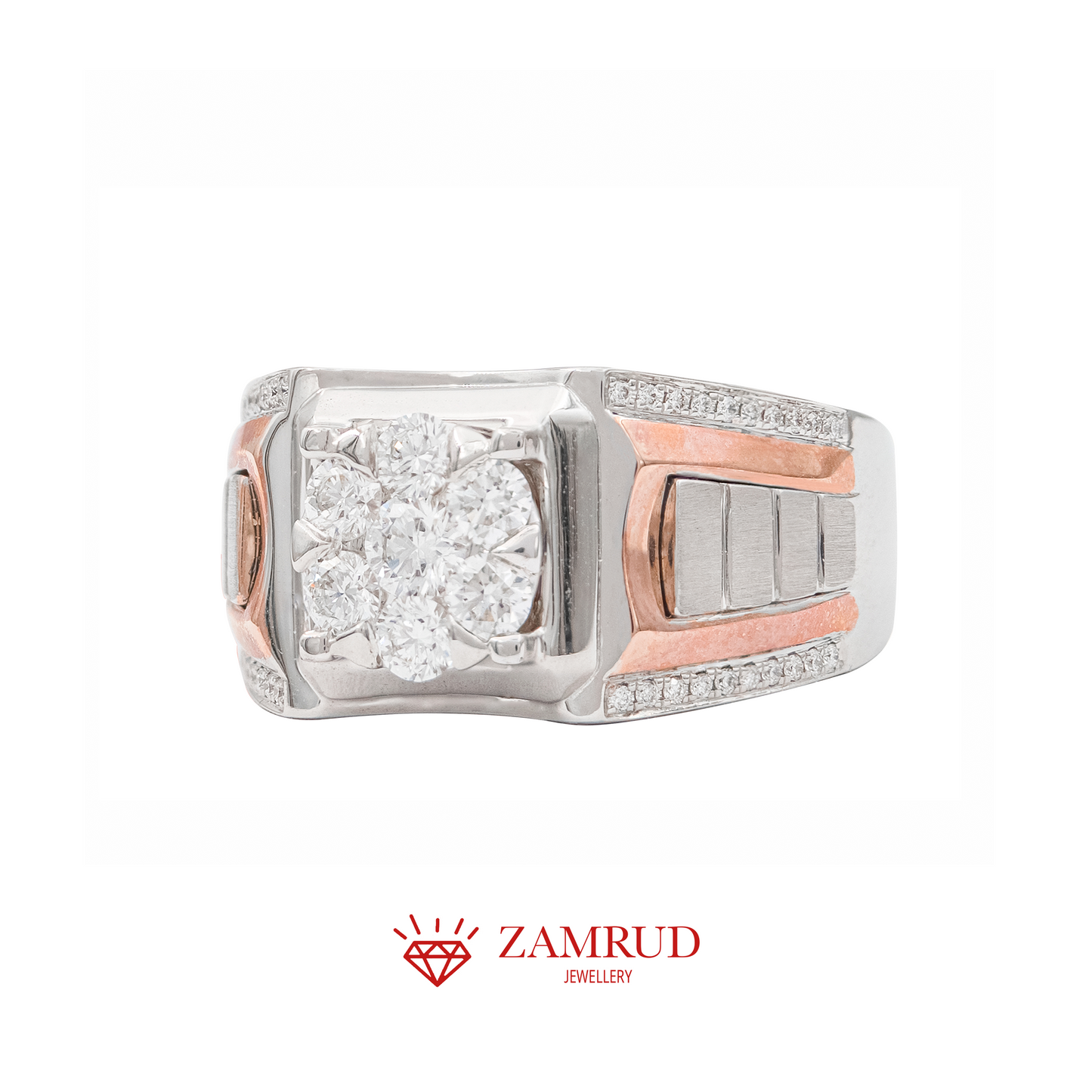 Cincin Berlian Pria 19149 MR Zamrud Jewellery