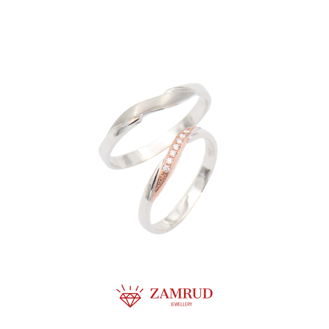 Wedding Ring Berlian 13819-13826 Zamrud Jewellery
