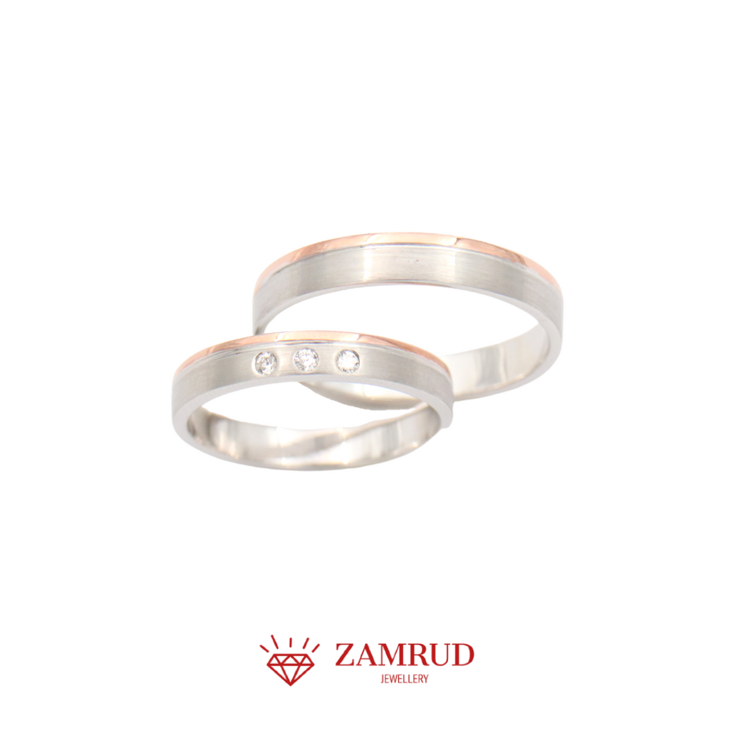 Wedding Ring Berlian 13895-13901 Zamrud Jewellery