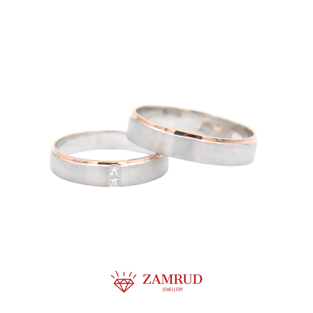 Wedding Ring Berlian 13833-13840 Zamrud Jewellery