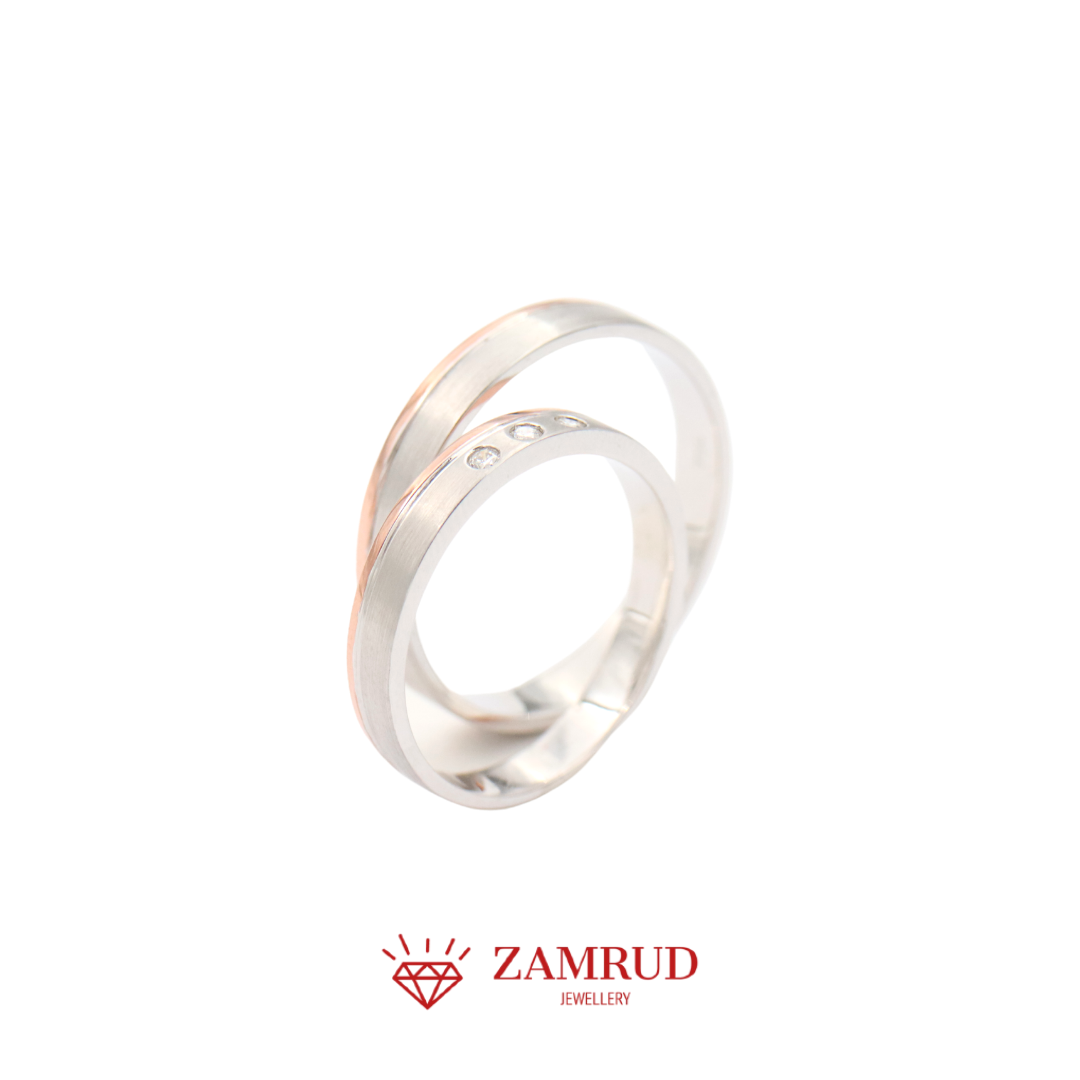 Wedding Ring Berlian 13895-13901 Zamrud Jewellery