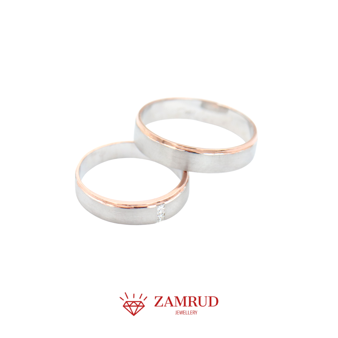 Wedding Ring Berlian 13833-13840 Zamrud Jewellery