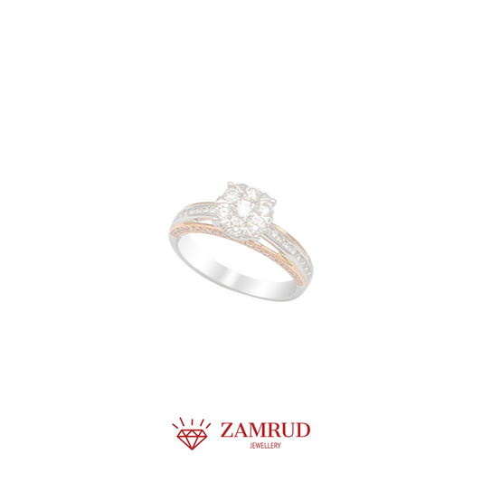 Cincin Berlian 11822 LR Zamrud Jewellery