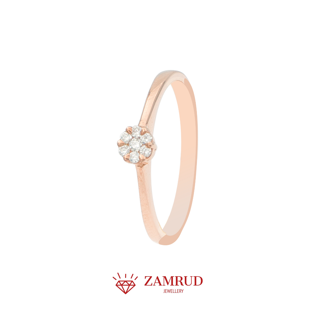 Cincin Berlian 15042 LR Zamrud Jewellery