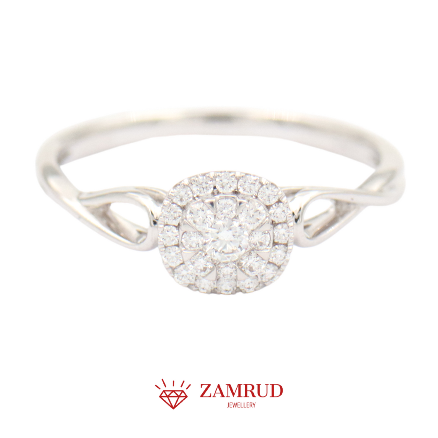 Cincin Berlian 12737 LR Zamrud Jewellery