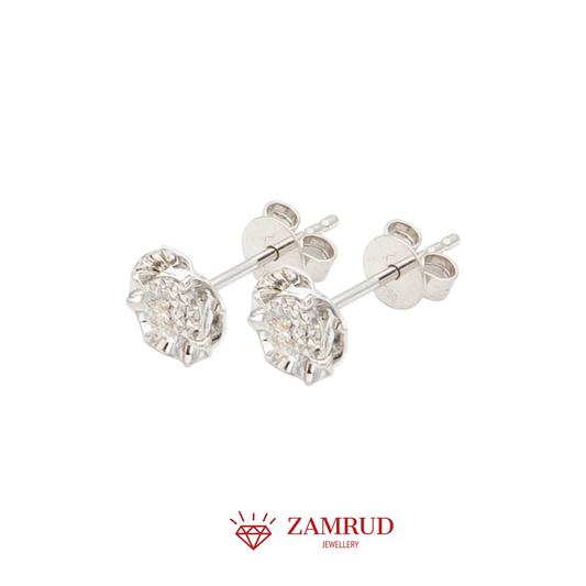 Anting Berlian16162 ER Zamrud Jewellery
