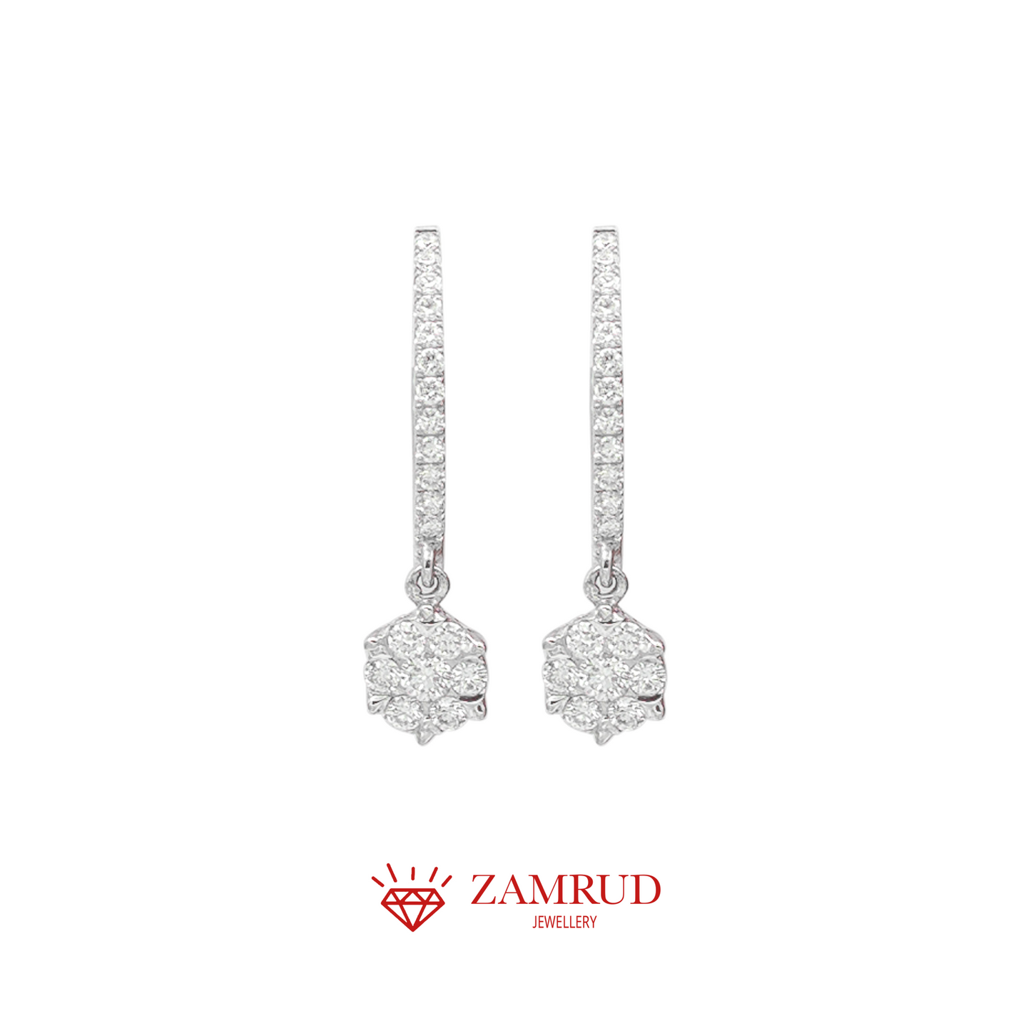 Anting Berlian 11174 ER Zamrud Jewellery