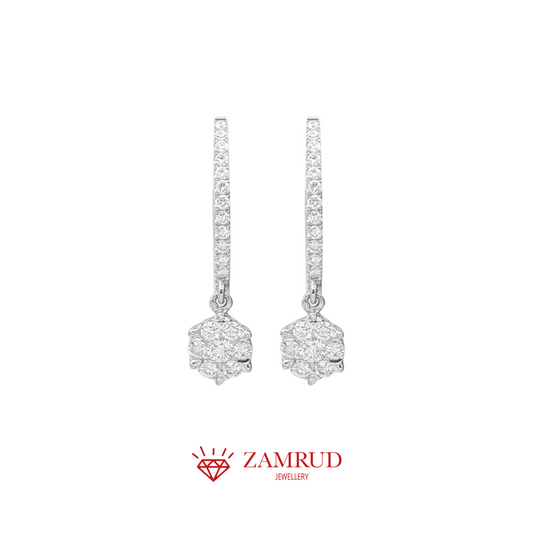Anting Berlian 11174 ER Zamrud Jewellery