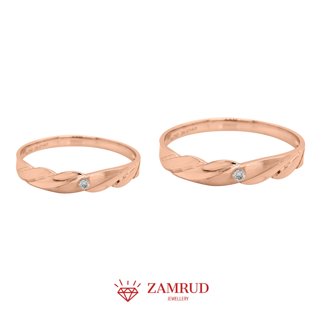 Wedding Ring Berlian 25201-25195 WR Zamrud Jewellery