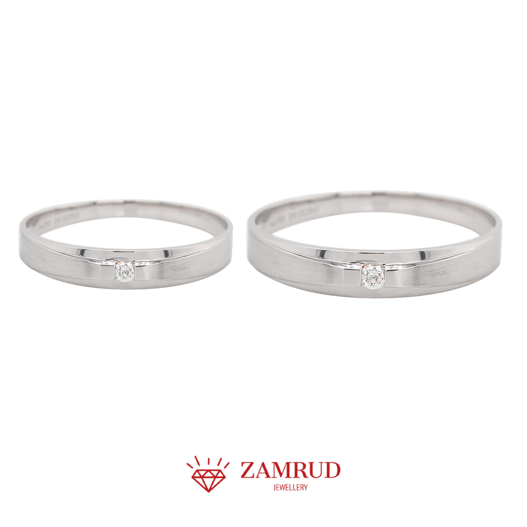 Wedding Ring Berlian 27267-27250 WR Zamrud Jewellery