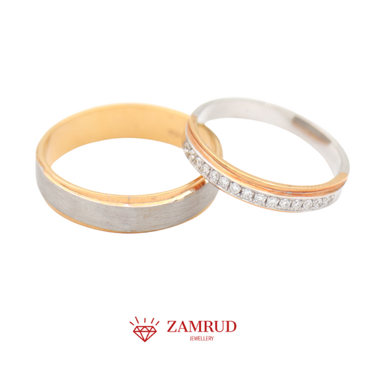 Wedding Ring Berlian 24402-26703 Zamrud Jewellery