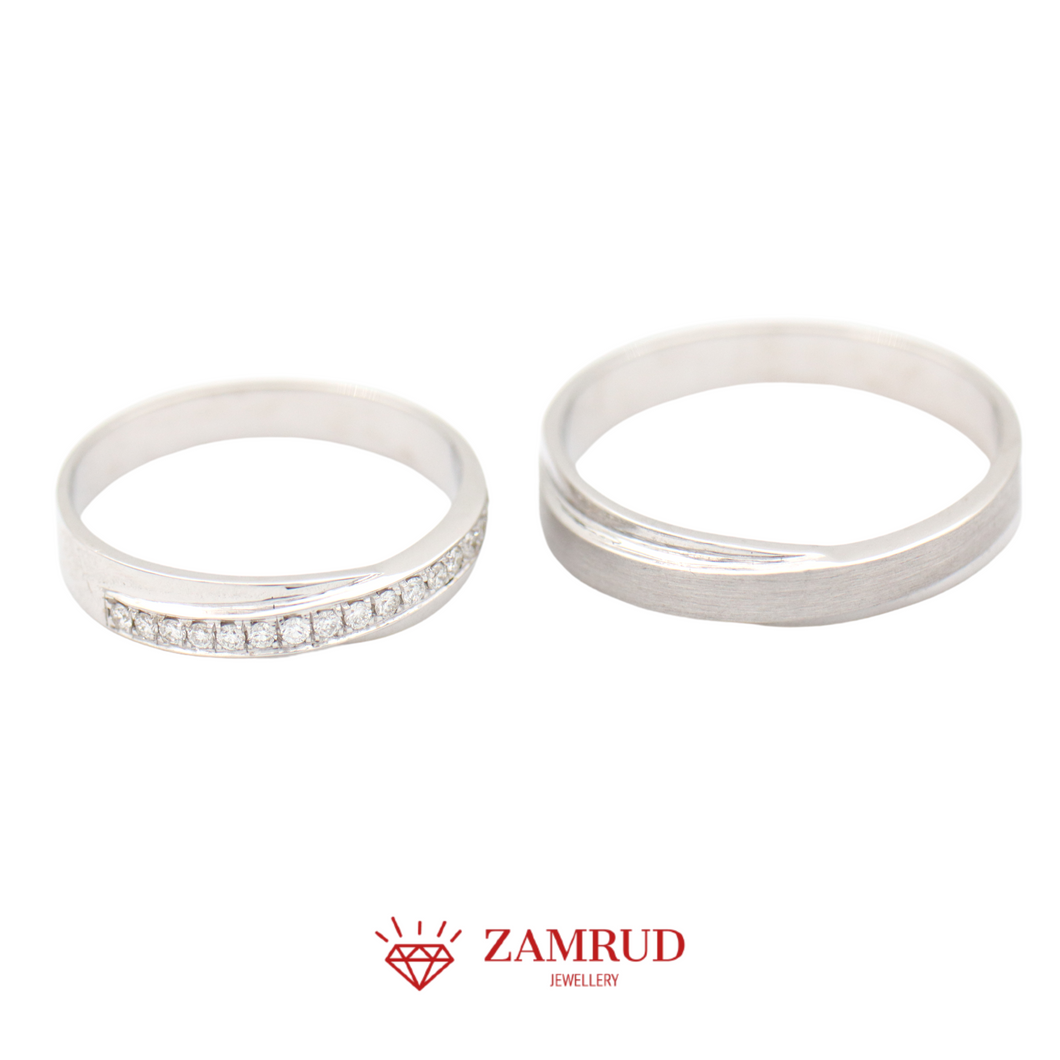 Wedding Ring Berlian 26994-27014 Zamrud Jewellery
