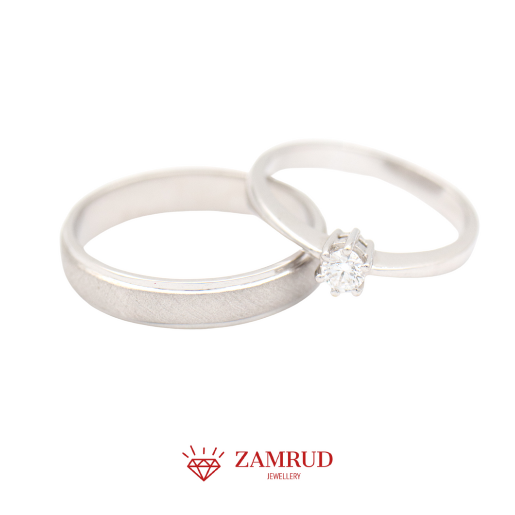 Wedding Ring Berlian 9034-26857 WR Zamrud Jewellery