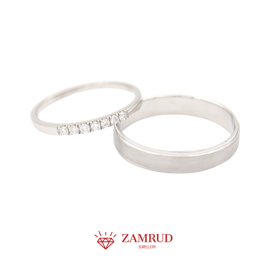 Wedding Ring Berlian 26888-26987 WR Zamrud Jewellery