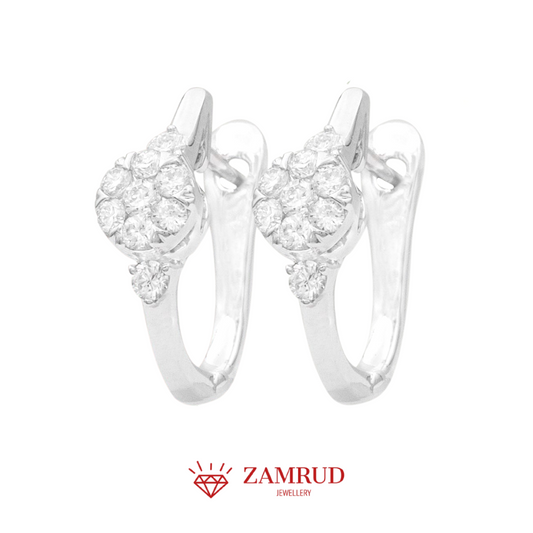 Anting Berlian 27199 ER Zamrud Jewellery
