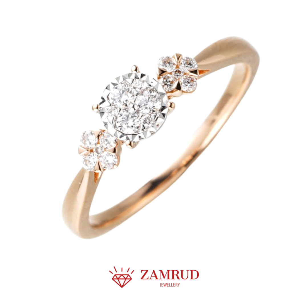 Cincin Berlian 27915 LR Zamrud Jewellery