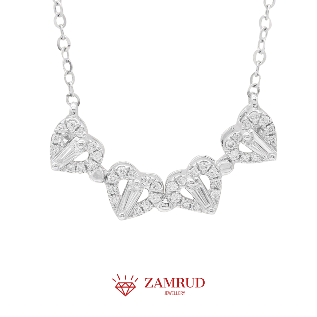 Kalung Berlian 2in1 31448 NK Zamrud Jewellery