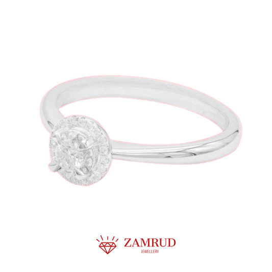 Cincin Berlian Solitaire 31837 LR Zamrud Jewellery