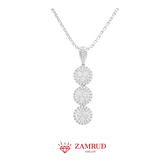 Liontin Berlian Trilogy 31462 PD Zamrud Jewellery