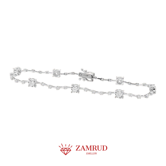 Gelang Berlian 22477 BE Zamrud Jewellery