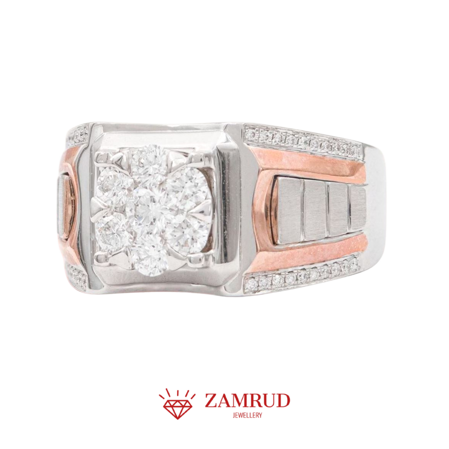 Cincin Berlian Pria 19149 MR Zamrud Jewellery