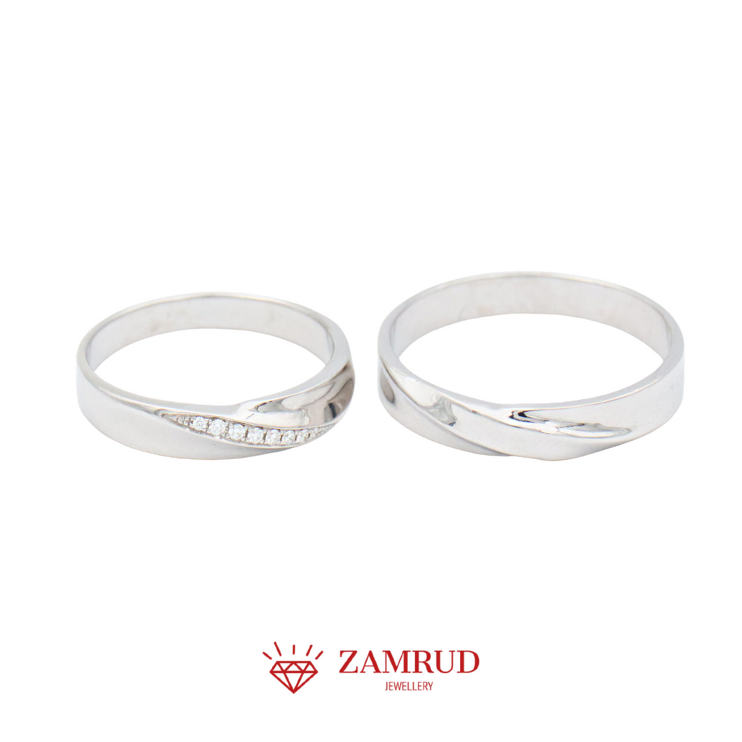 Wedding Ring Berlian 21159-17763 WR Zamrud Jewellery