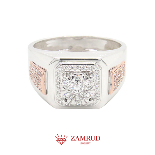 Cincin Berlian Pria 0161 MR Zamrud Jewellery