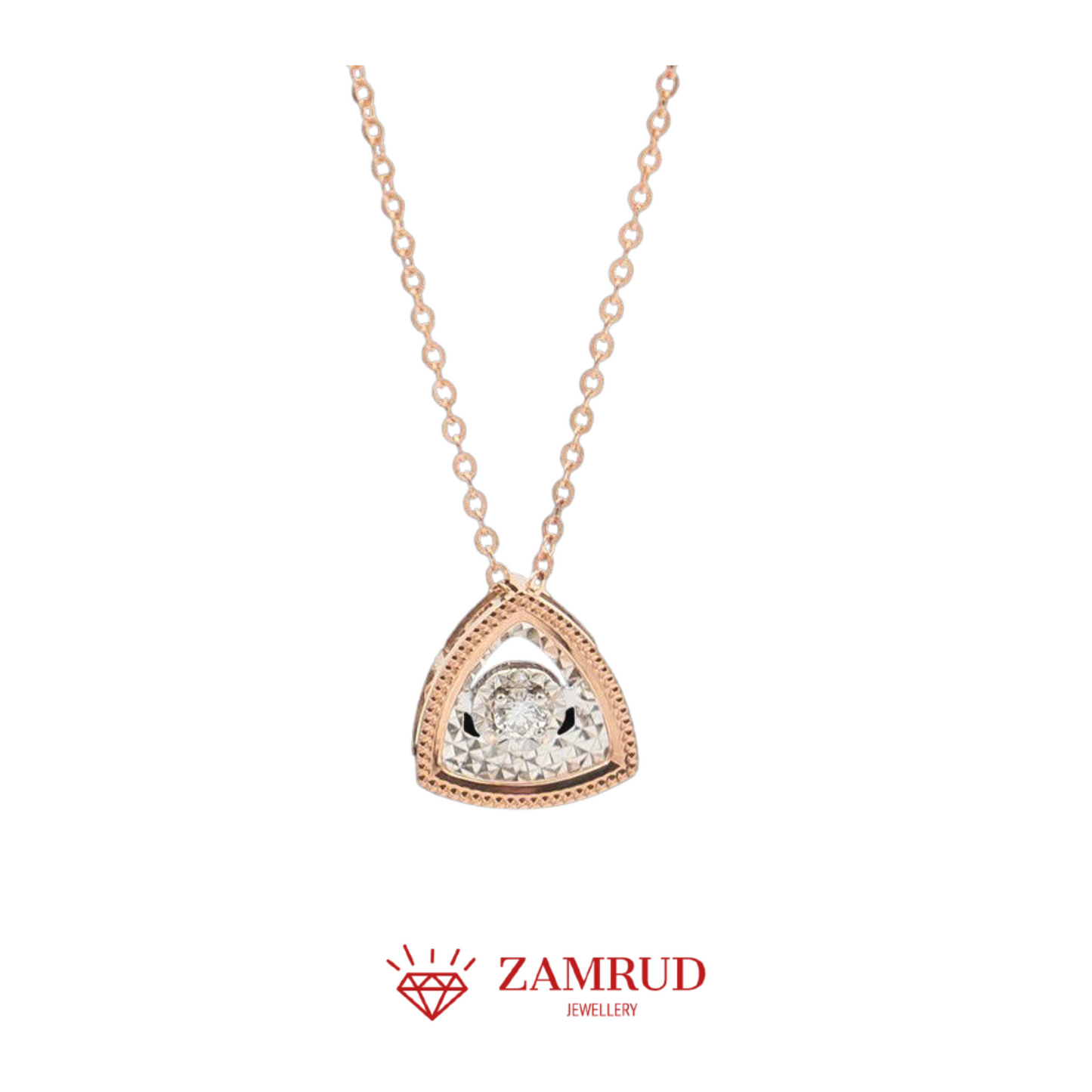 Kalung Berlian Dancing Stone 15296 NK Zamrud Jewellery