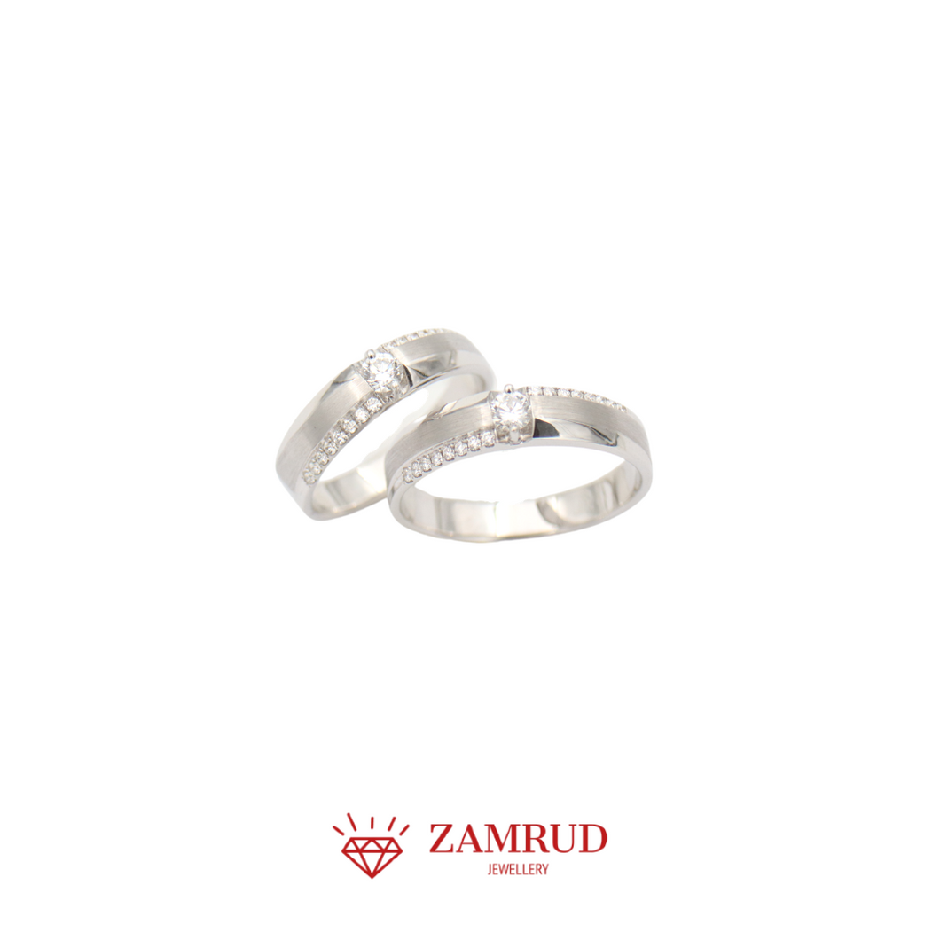 Wedding Ring Berlian 0260-27304 Zamrud Jewellery