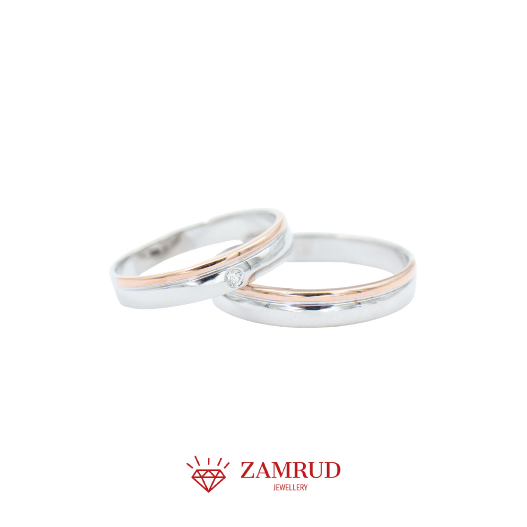 Wedding Ring Berlian 12058-17541 Zamrud Jewellery