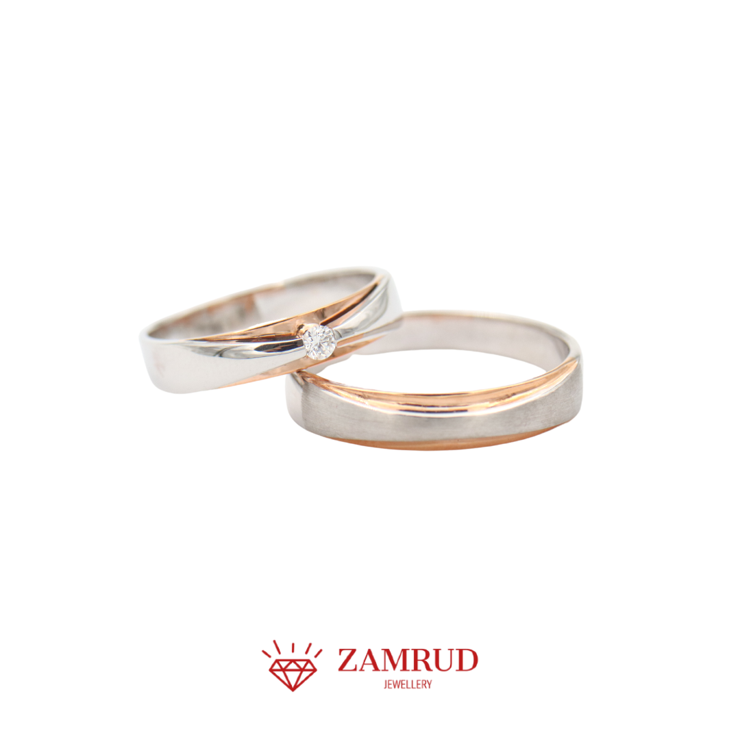 Wedding Ring Berlian 11686-11693 Zamrud Jewellery