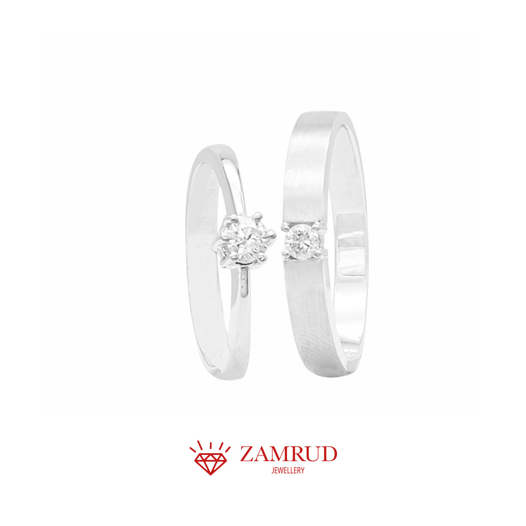 Wedding Ring Berlian 9034-9041 WR Zamrud Jewellery