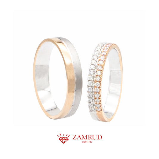 Wedding Ring Berlian 18005-17992 WR Zamrud Jewellery