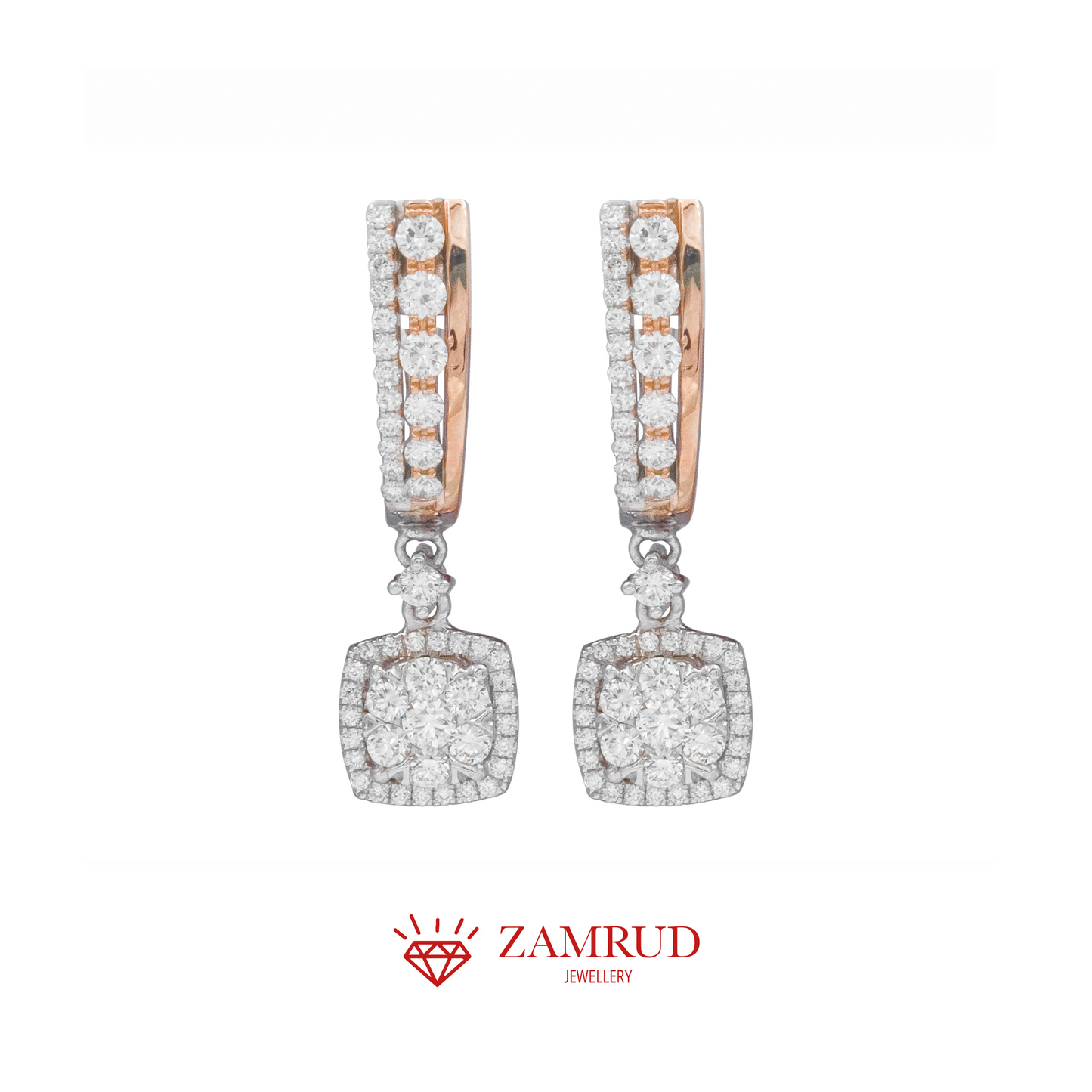 Anting Berlian 1144 ER Zamrud Jewellery
