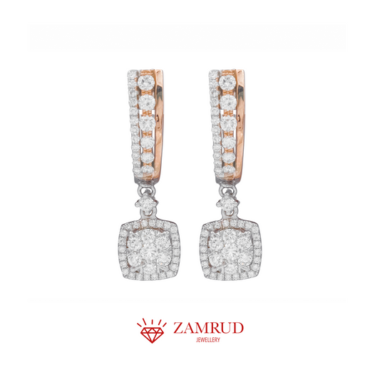 Anting Berlian 1144 ER Zamrud Jewellery