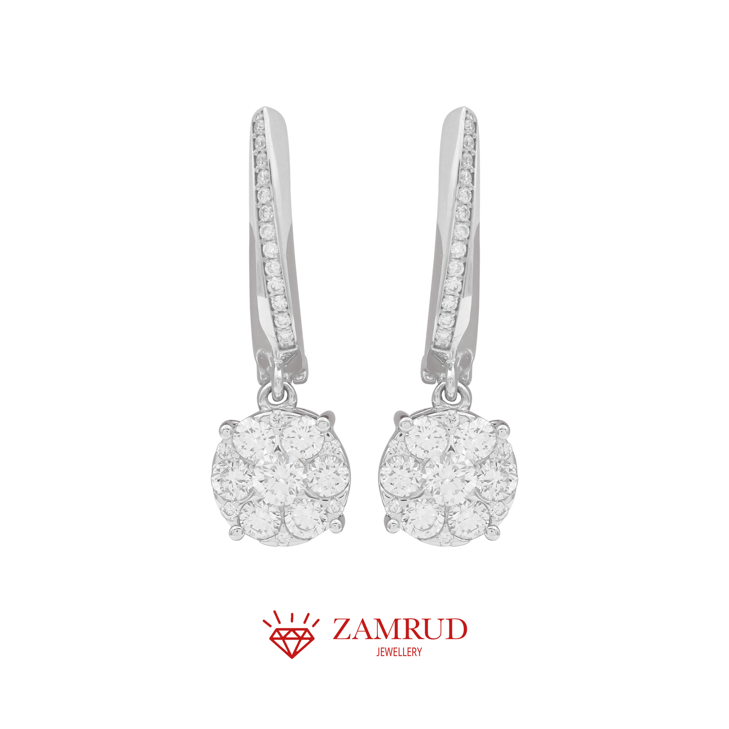 Anting Berlian 22170 ER Zamrud Jewellery