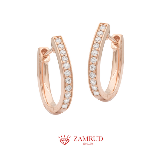 Anting Berlian Clip 29025 ER Zamrud Jewellery