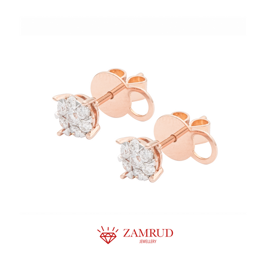 Anting Berlian 29001 ER Zamrud Jewellery
