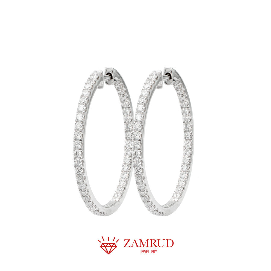 Anting Berlian Gipsy 3445 ER Zamrud Jewellery