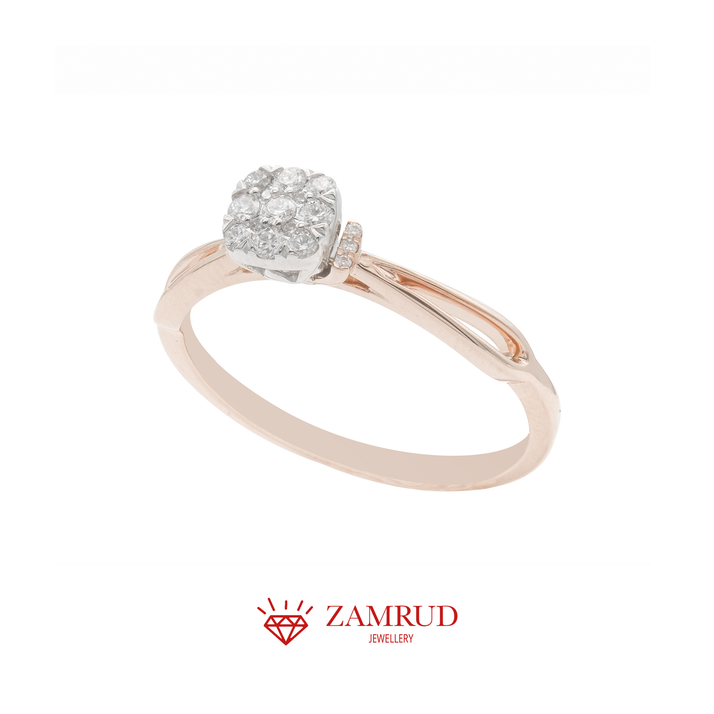 Cincin Berlian 24563 LR Zamrud Jewellery