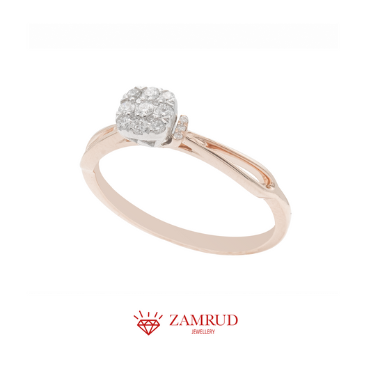 Cincin Berlian 24563 LR Zamrud Jewellery
