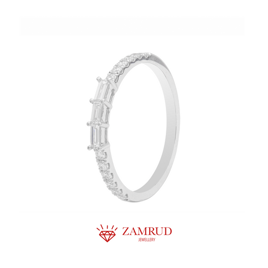 Cincin Berlian Baguette Listring 25454 LR Zamrud Jewellery