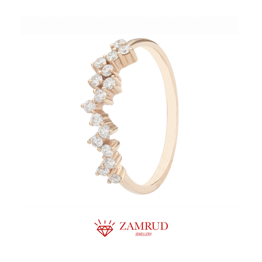 Cincin Berlian Listring 25010 LR Zamrud Jewellery
